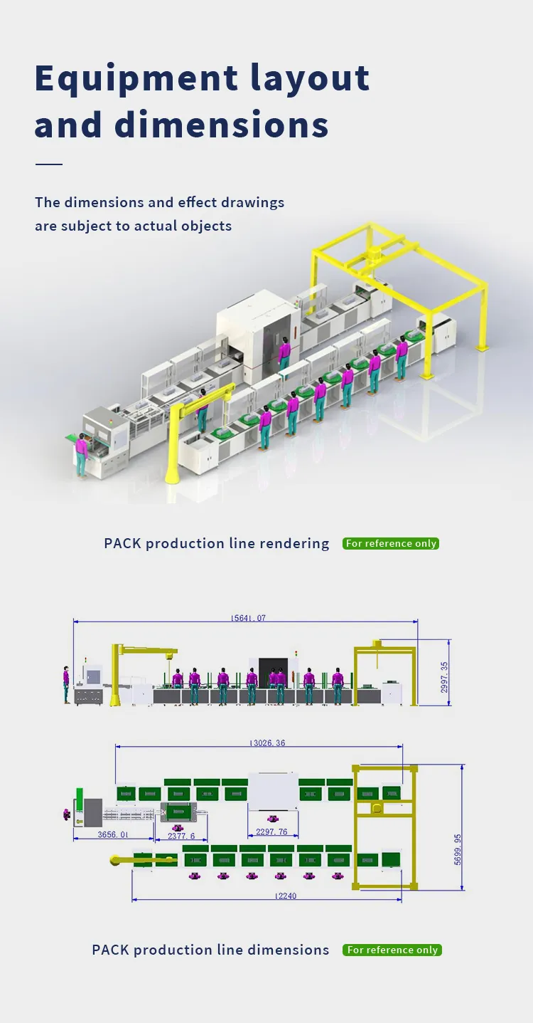 Non-standard customized prismatic battery cell module PACK production line第5张
